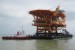 Su Tu Trang Topside en Route to Its Location Offshore Vietnam